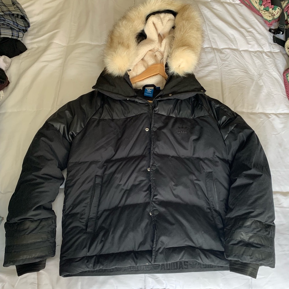 Adidas winter coat US Xs